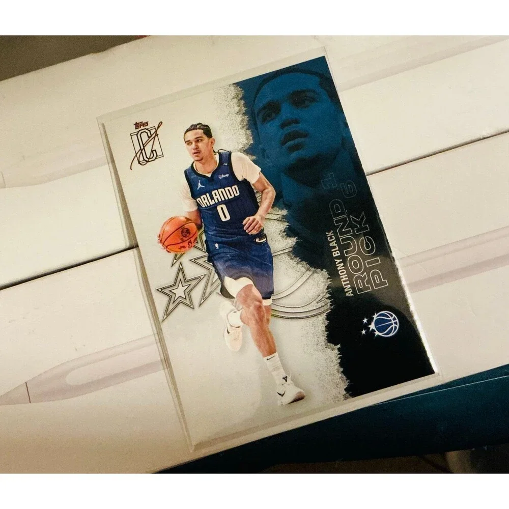 2025-26 Topps Signature Class “Anthony Black” [Blue Parallel] RC #50